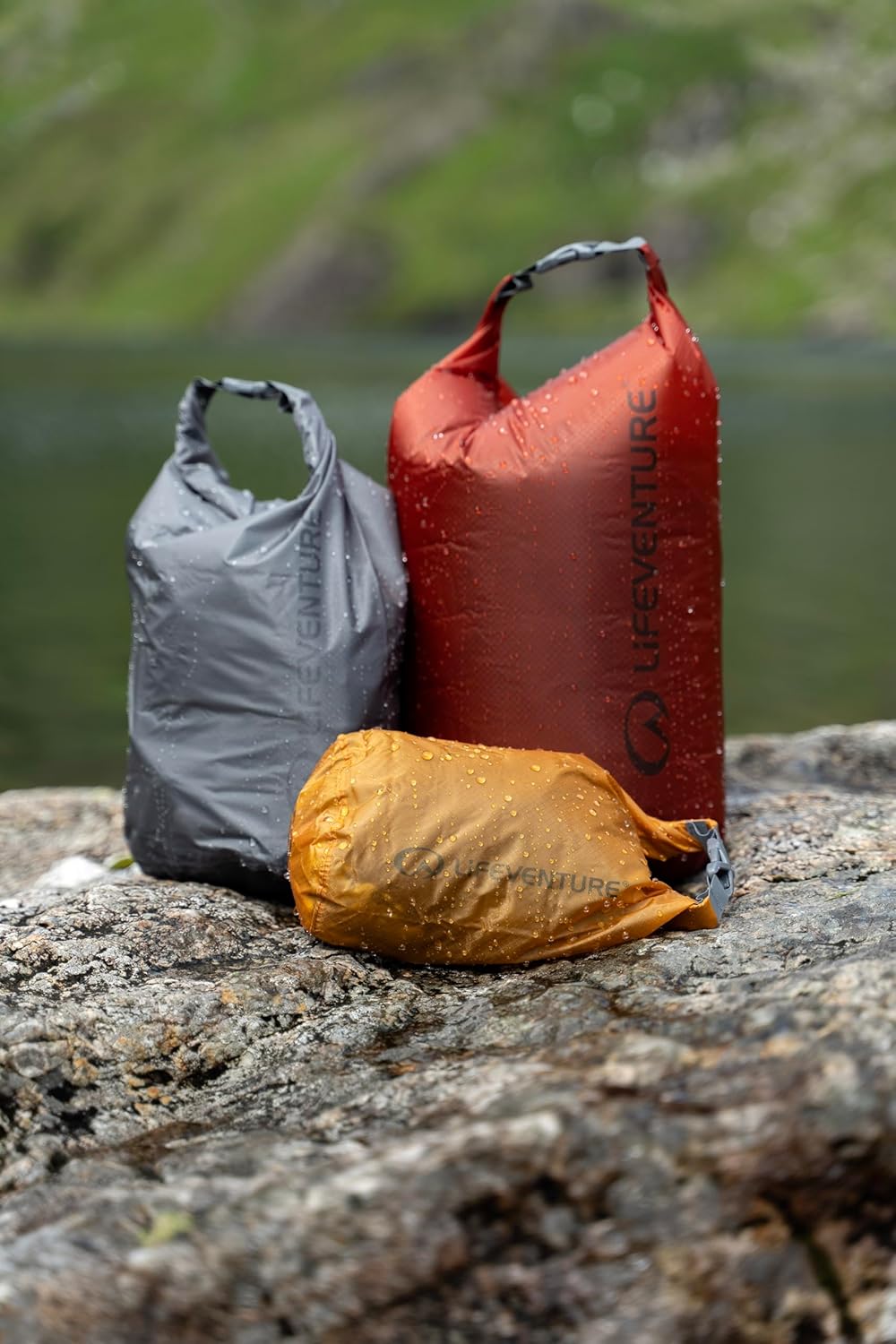 Ultralight DryBag Multipack (1L, 2L, 5L), Earth Tones