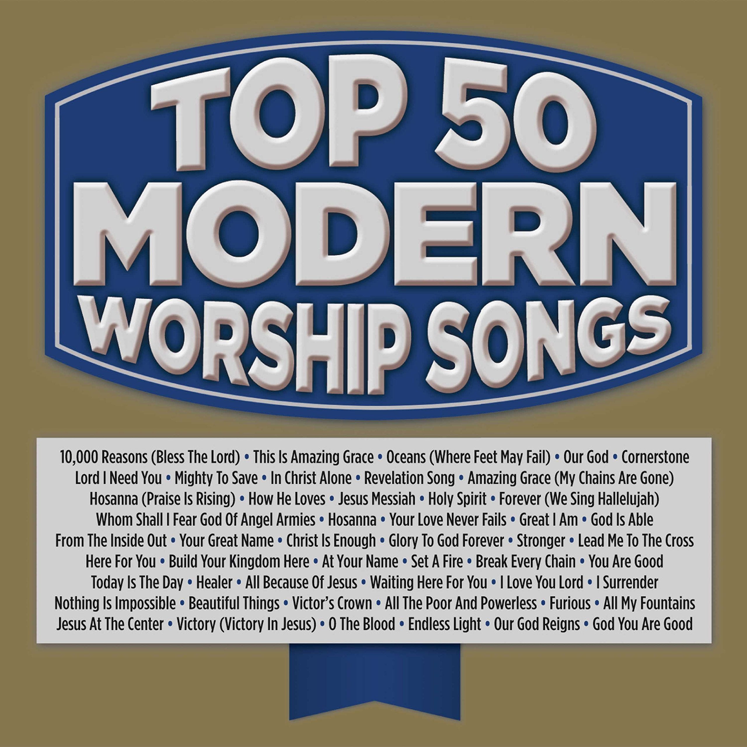 Top 50 Modern Worship..