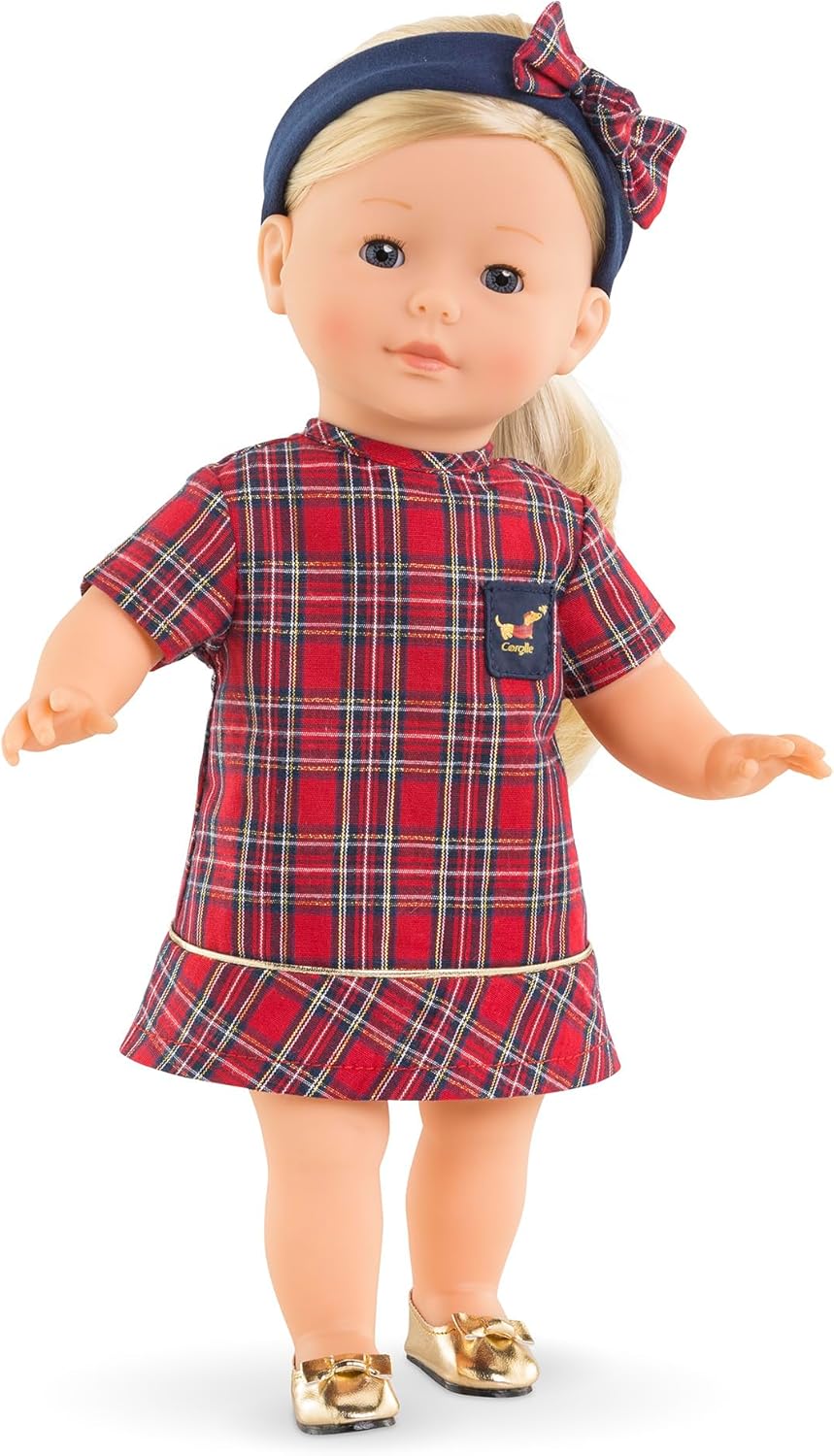 Corolle - Corolle Holidays Jurkje en Haarband voor Babypop 36cm