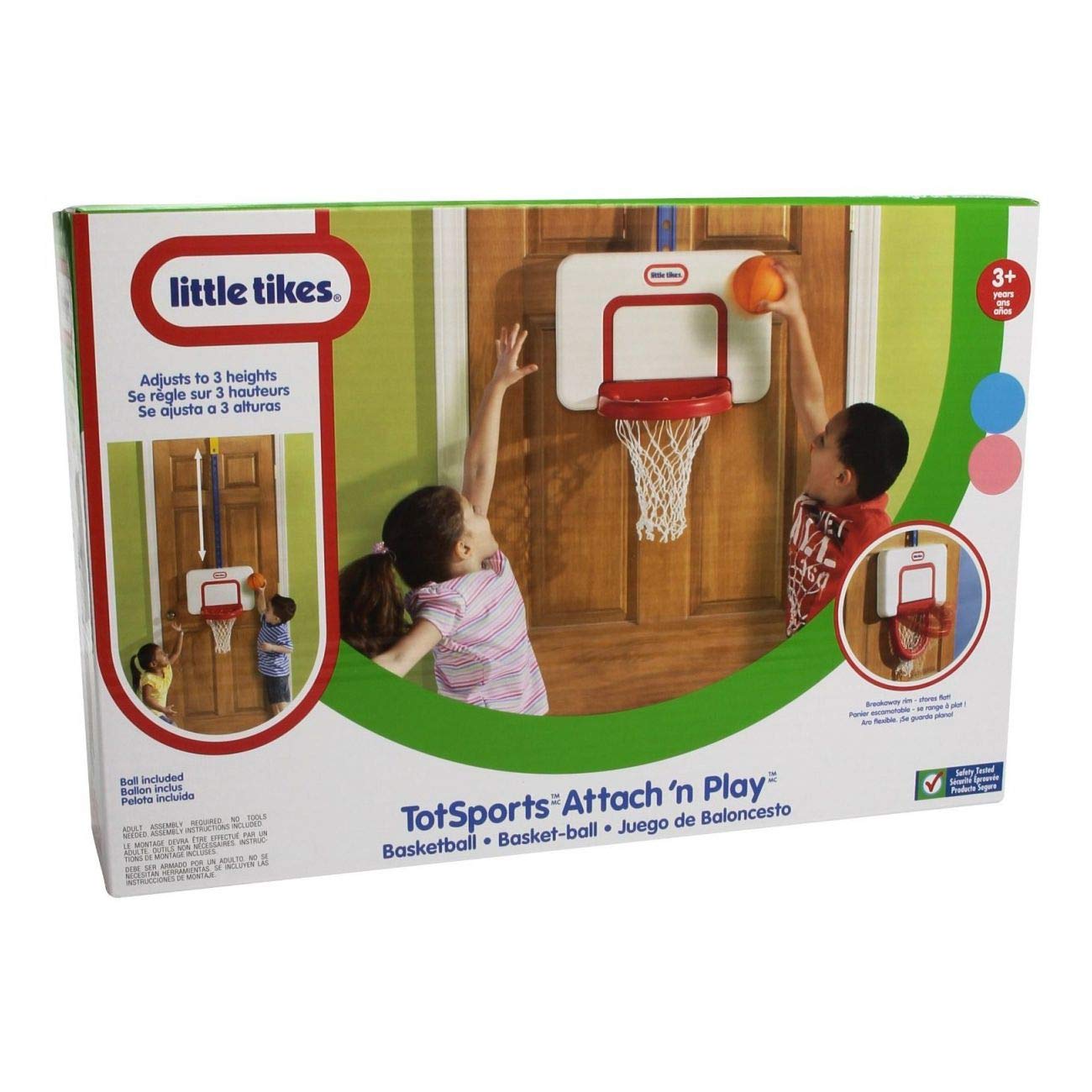 Little Tikes Play Big: Totsports Attach And Play Basketball (622243Mp1G)