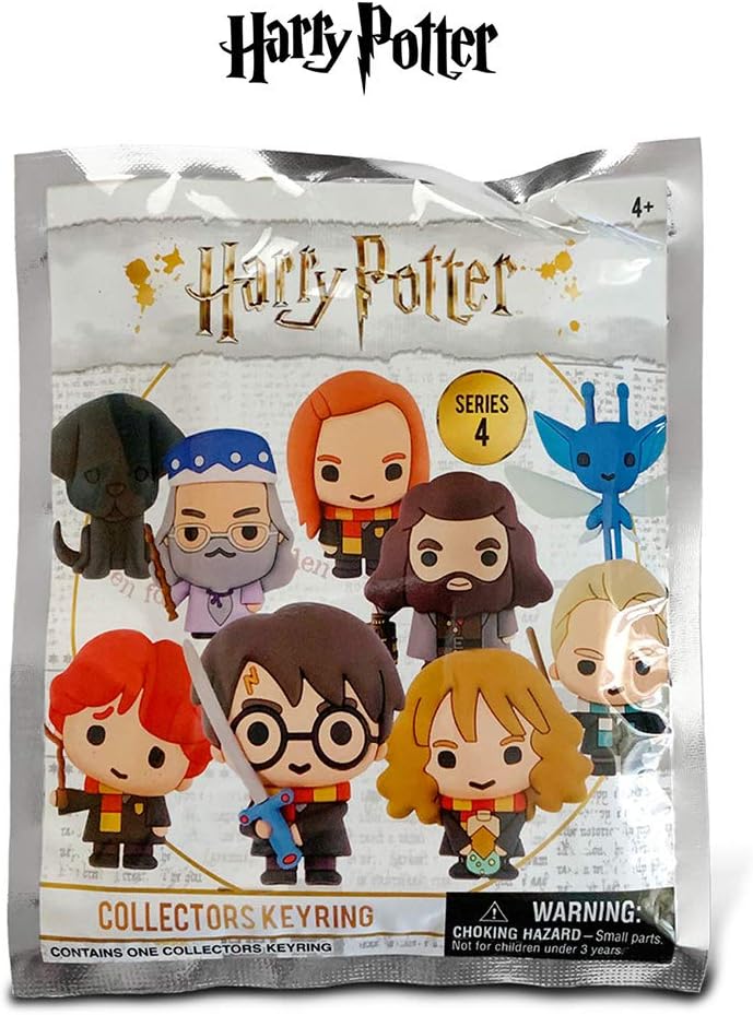Harry Potter Series 4-3D Foam Key Ring in Blind Bag