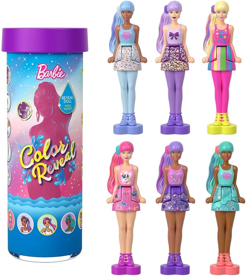 Poupée Barbie Mini Color Reveal 3.8 cm Aléatoire Modèle