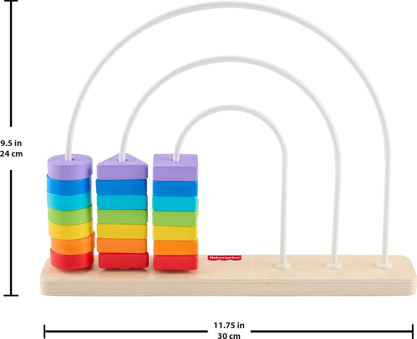 Fisher-Price Wooden Rainbow Beads