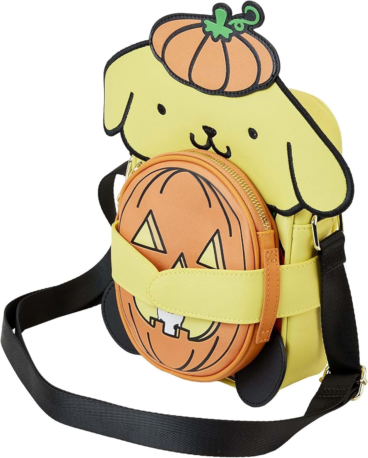 Loungefly Sanrio Pompompurin Halloween Crossbuddies Crossbody, Multi, Standard