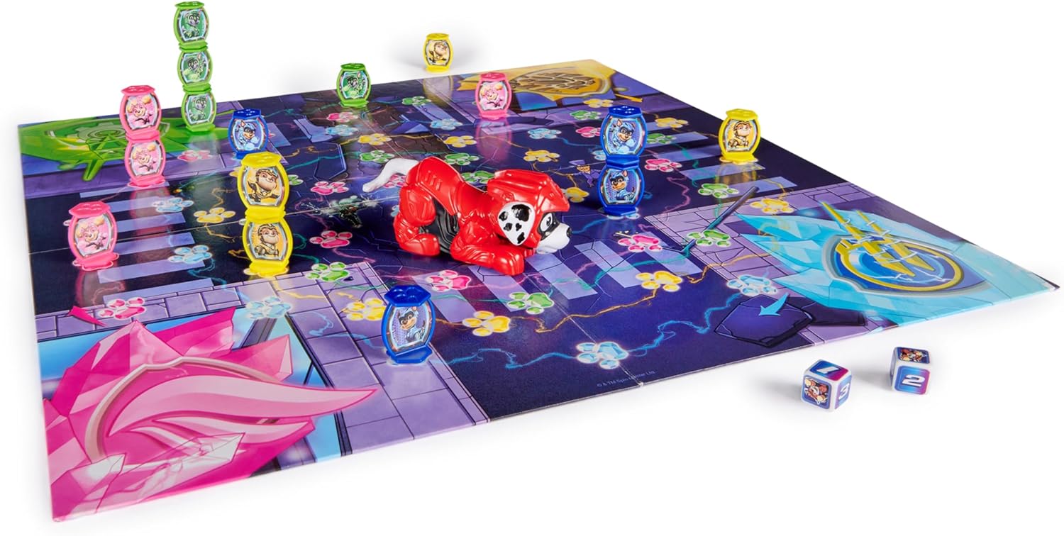 PAW Patrol: The Mighty Movie Meteor Mayhem Game | Kids' Toys | Gifts for Kids | Movie 2 | Games for Ages 4 and Up