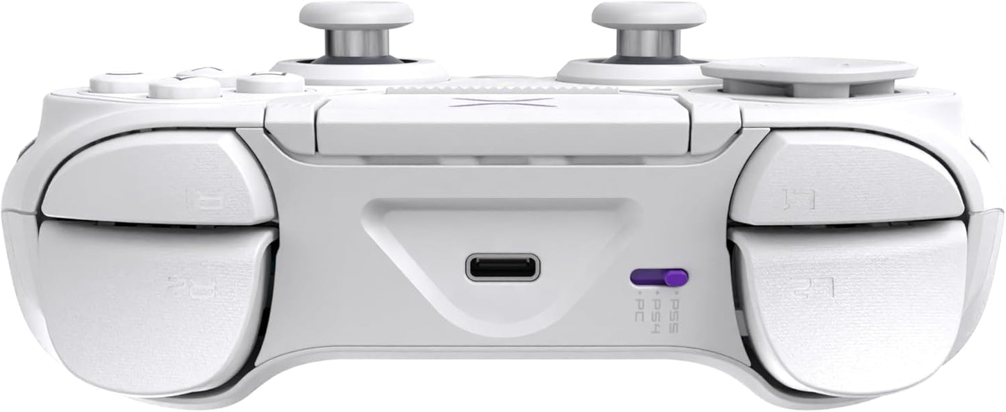 Turtle Beach UK Victrix Pro BFG Reloaded Wireless Modular PlayStation Controller White, for competitive and esports gamers