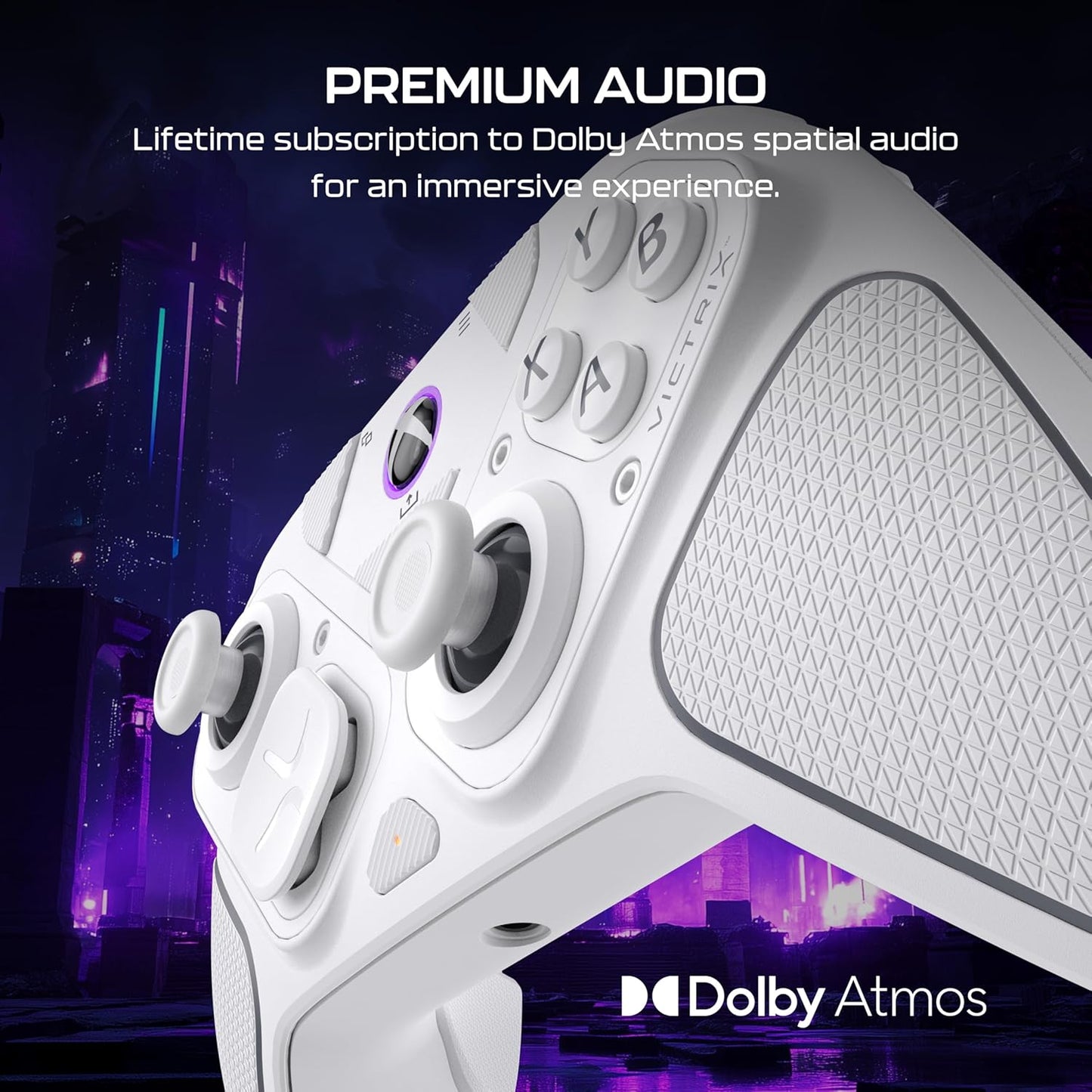 Turtle Beach UK Victrix Pro BFG Reloaded Wireless Modular Xbox Controller White, for competitive and esports gamers