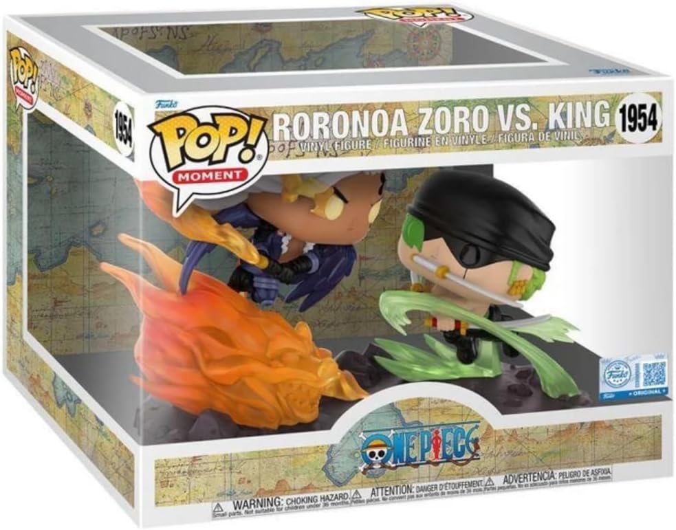 Funko Pop! Moment: One Piece - Roronoa Zoro Vs King (Special Edition) #1954 Vinyl Figure