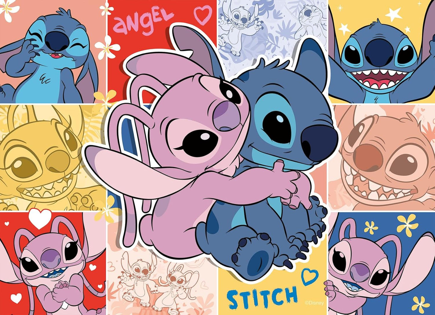 Ravensburger Disney Stitch Bumper Pack 4x100 Piece Jigsaw Puzzle for Kids - Every Piece is Unique, Pieces Fit Together Perfectly