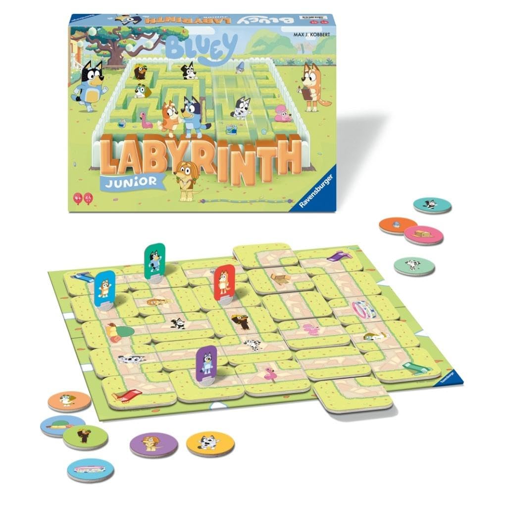 Ravensburger Labyrinth Junior Bluey