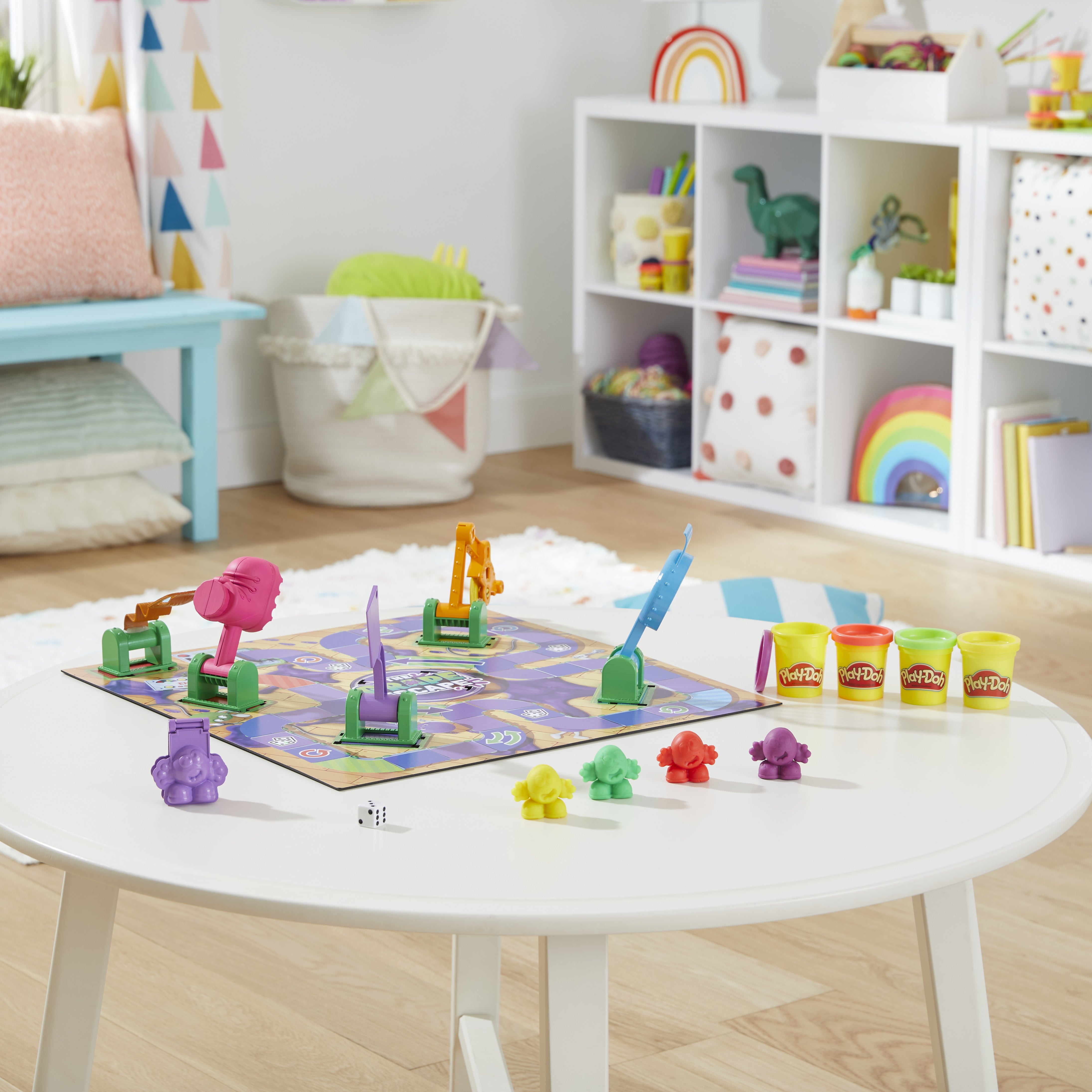 Hasbro Gaming Grape Escape Board Game for Kids Ages 5 and Up, Fun Family Game With Modeling Compound