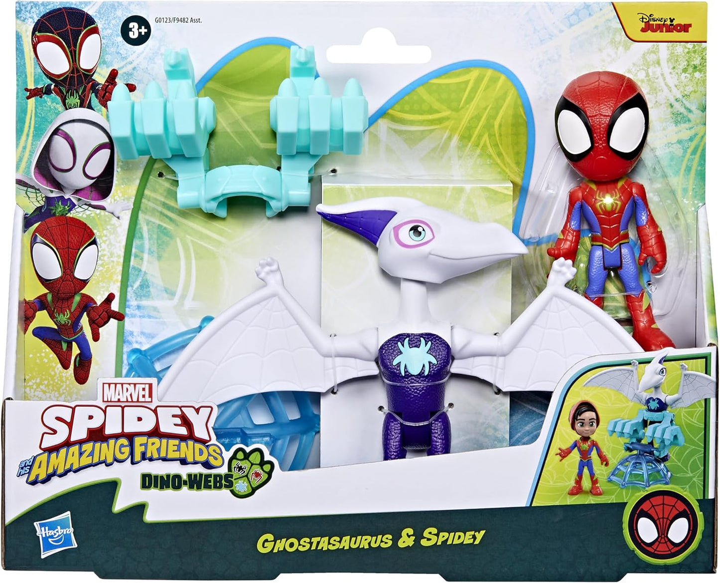 SPIDEY AND HIS AMAZING FRIENDS Hasbro Marvel LG DINO ACSRY SPIDEY