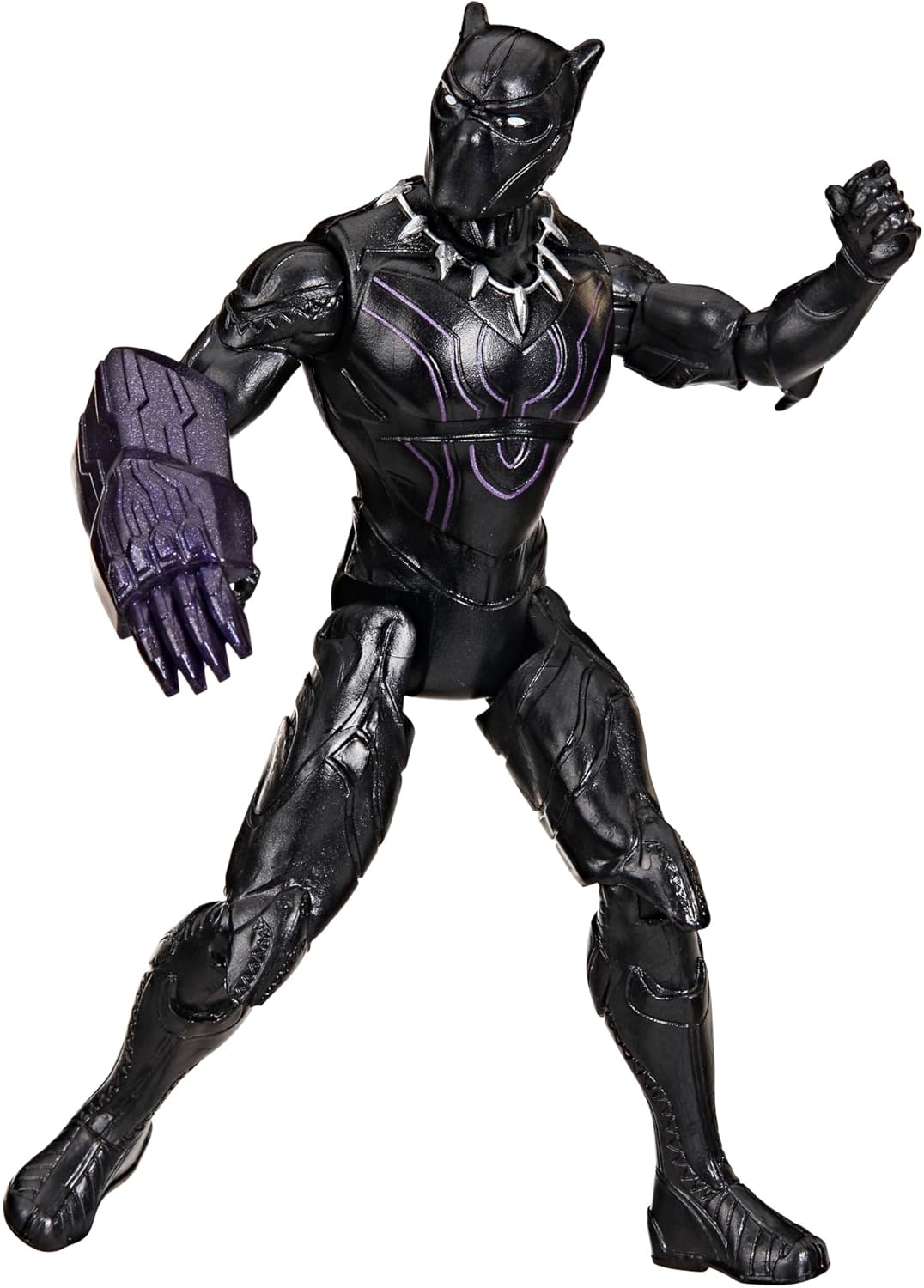 Marvel Avengers VenomVersus Epic World of Action Anti-Venom Black Panther 4-Inch Action Figure, Symbiote-Inspired Marvel Toy, Clip-On Battle Gear, Collectible Superhero Figure for Kids Boys & Girls 4+