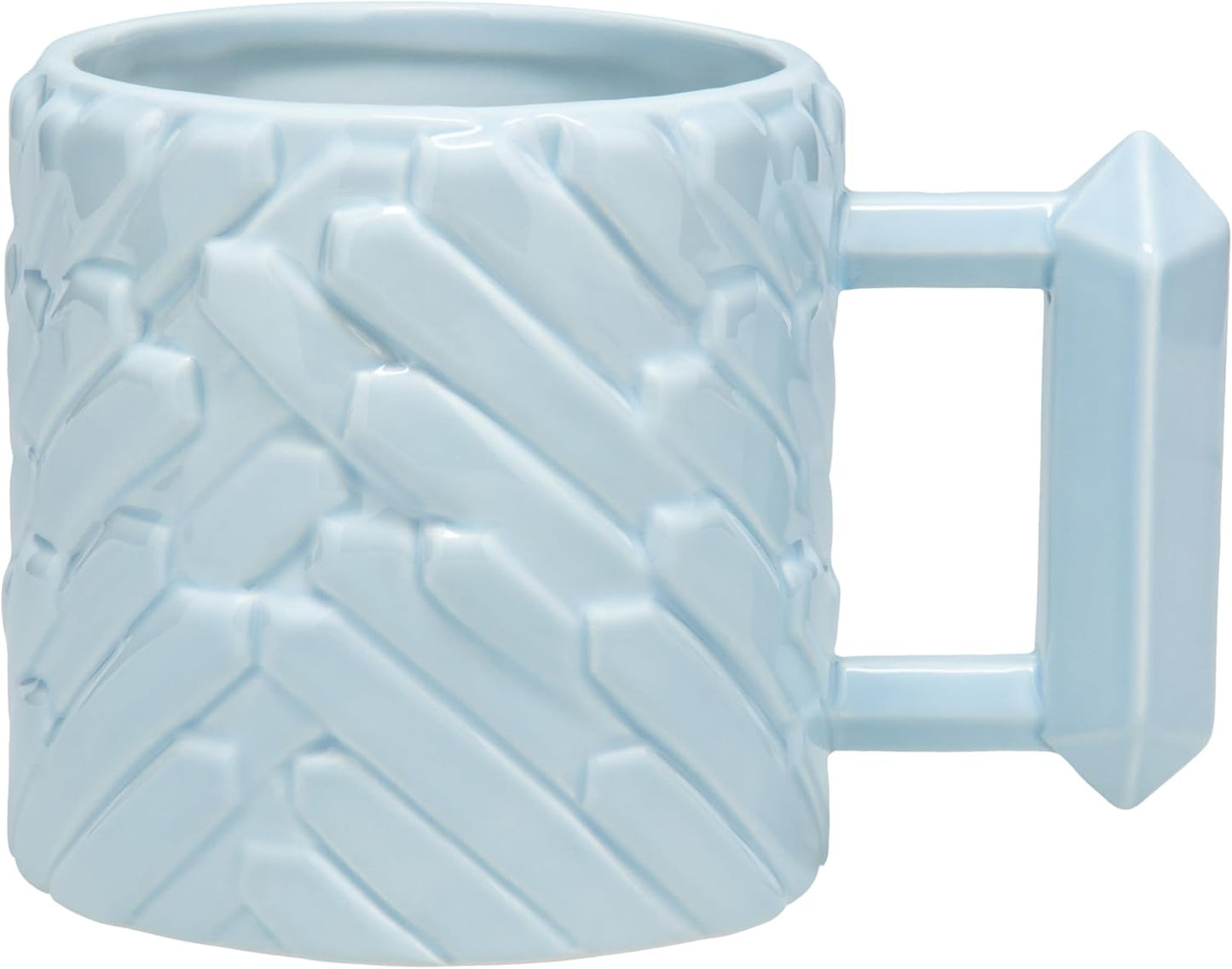 Paladone Superman Fortress of Solitude Shaped Mug, Officially Licensed DC Comics 650ml Ceramic Coffee Cup, Oversized for Tea, Hot Chocolate and More, Superhero Gifts, Blue