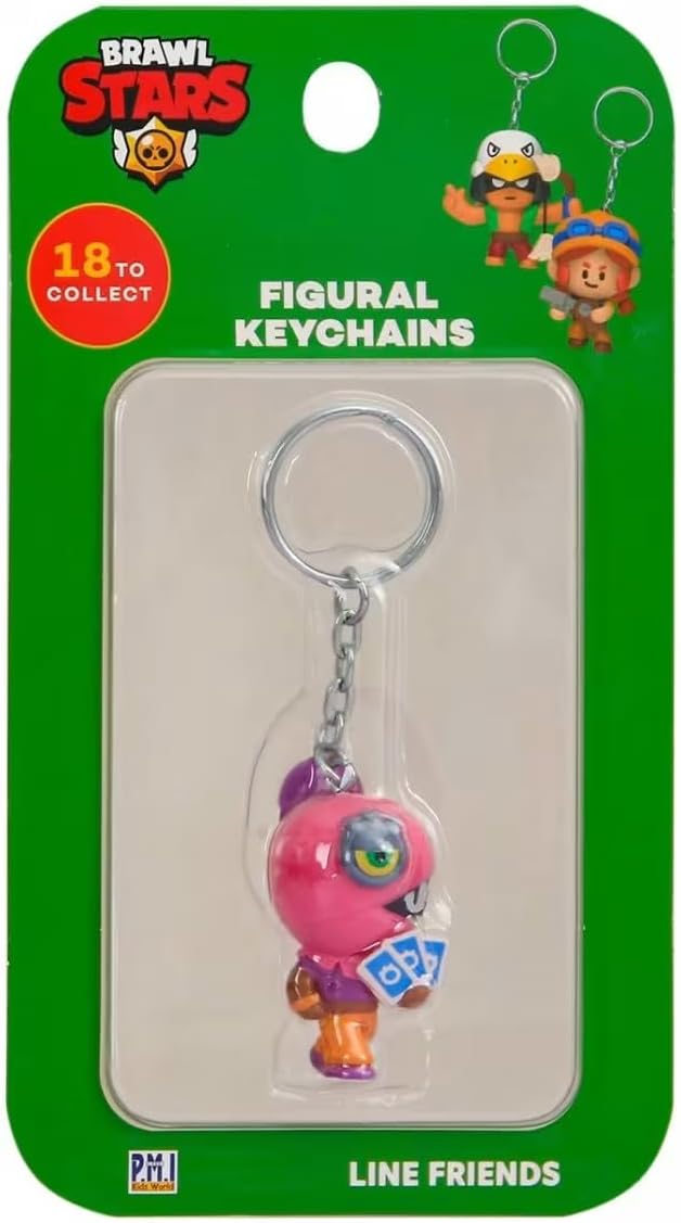 Brawl Stars P.M.I Figural Keychains - 1 Pack (S1) (Random) (BRW8010