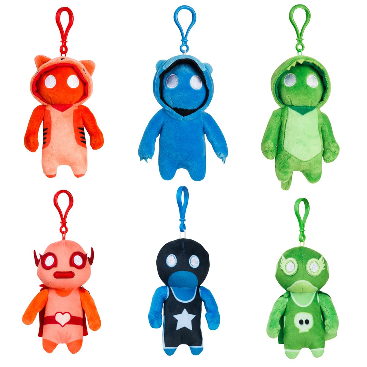 Toikido P.M.I. Gang Beasts Clip On Plush Characters 13 cm (S1) (Random) (GB7004