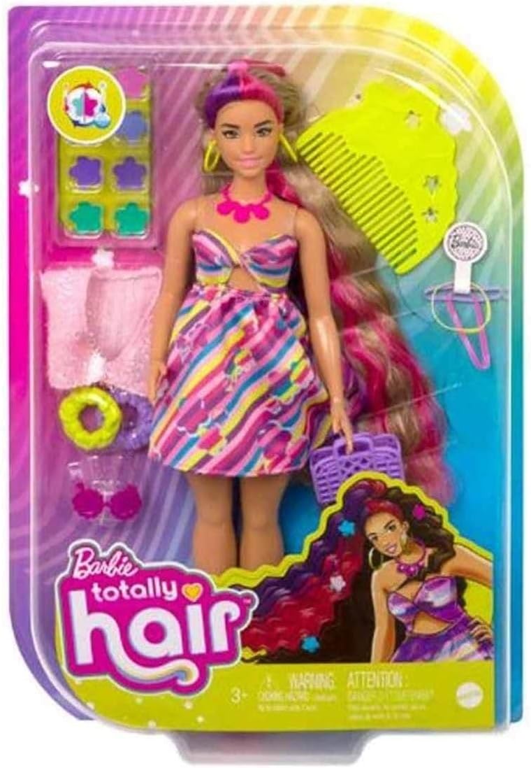Barbie Top Gorgeous Hair Dolls Hcm87 - Tanny flower
