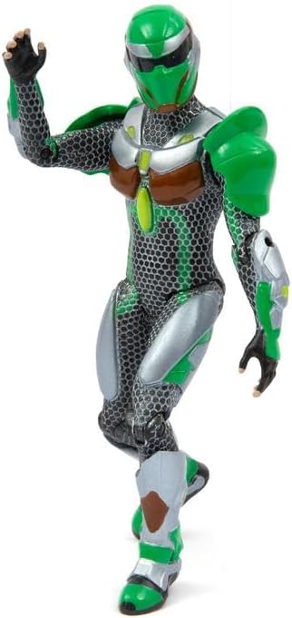 GORMITI THE NEW ERA, Scion of the Earth Clan Glen Action Figure, 15cm Articulated Character with Silver Effect Armour, Highly Detailed Collectible Toy for Kids Aged 4+