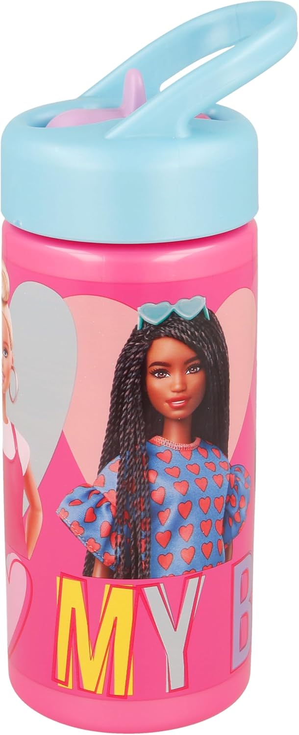 STOR Playground Sipper Bottle, 410 ml, Barbie BB22