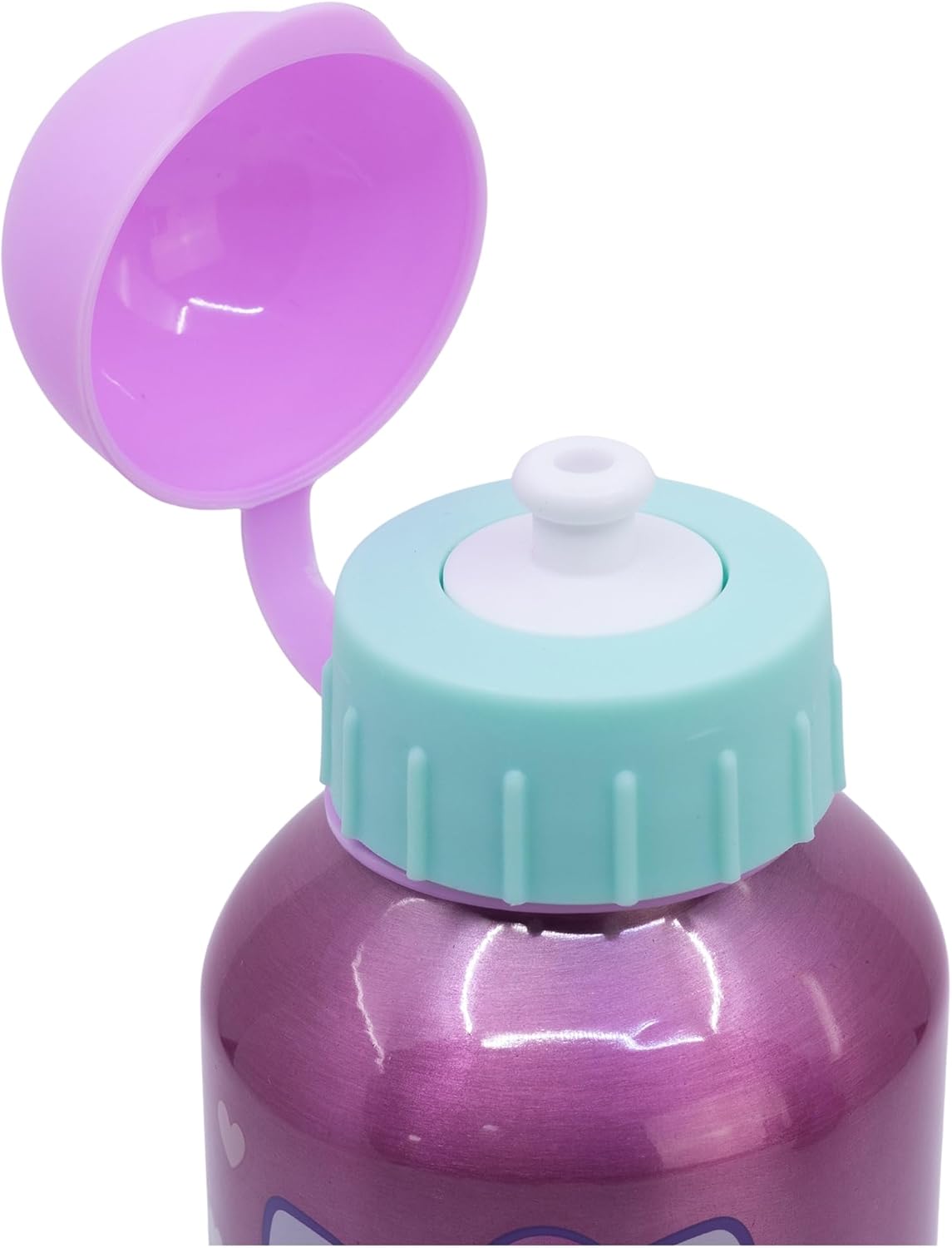 Hello Kitty Kids Aluminium Water Bottle - 400ml Reusable Water Bottle for Kids
