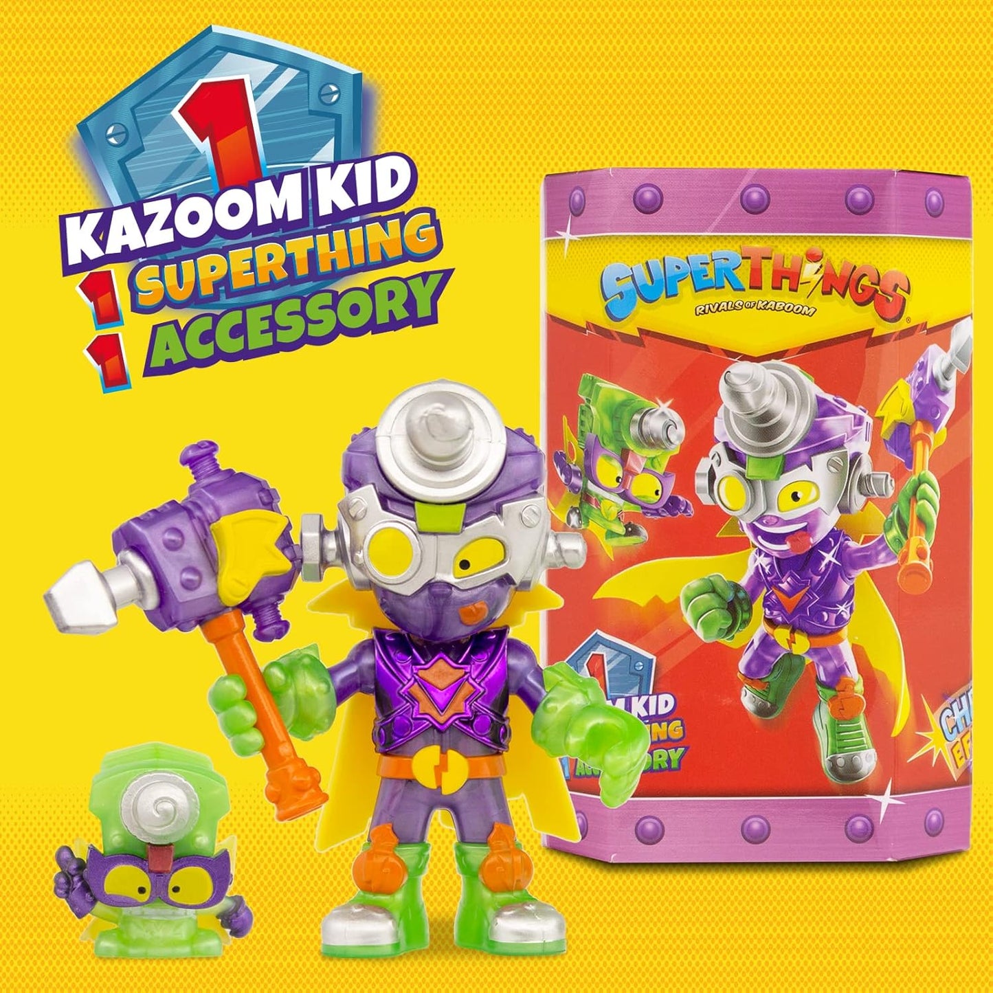 As Superthings: Rivals Of Kaboom - Rescue Force Kazoom Kid Figure (Random) (1013-61307)