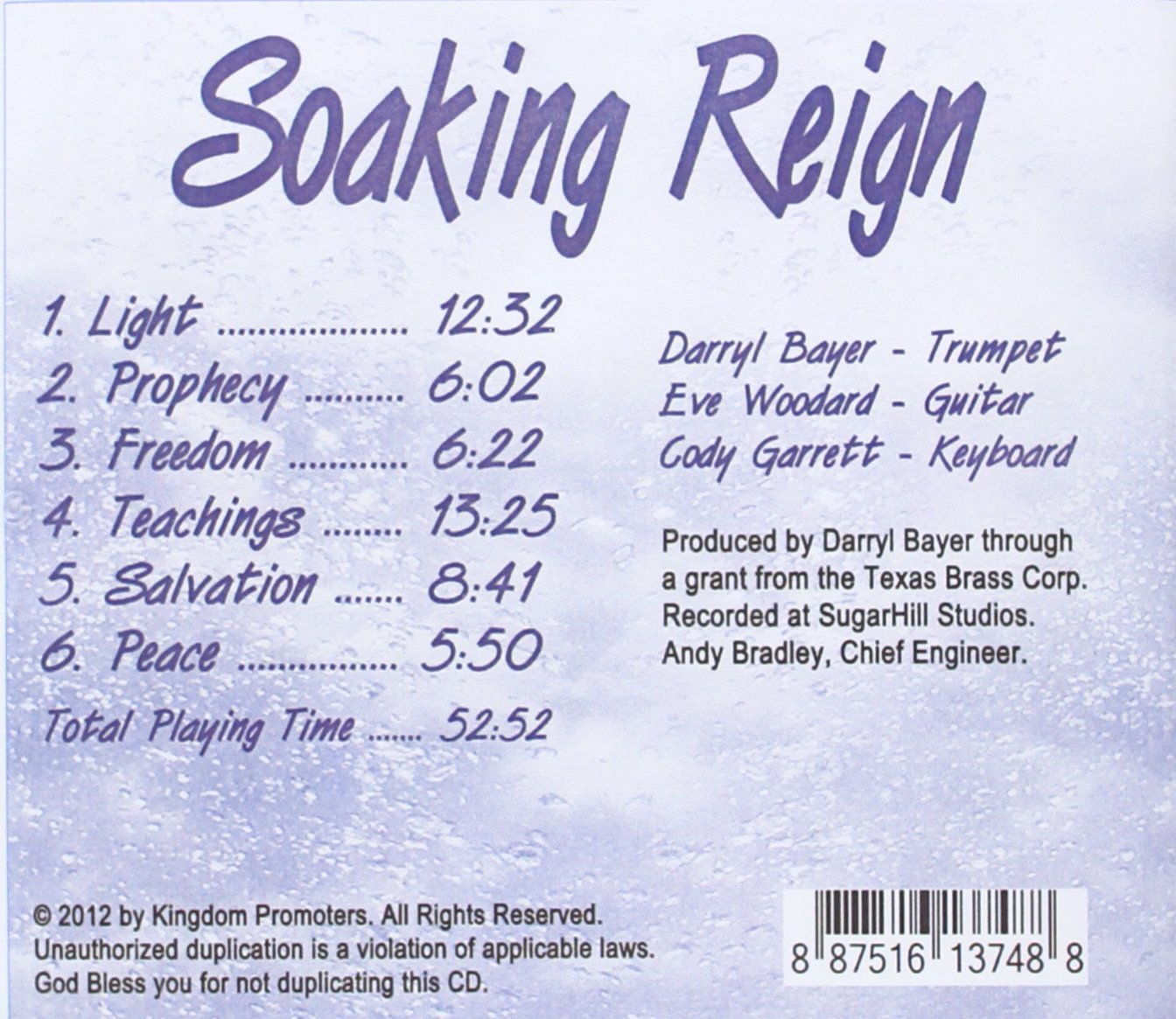 Soaking Reign