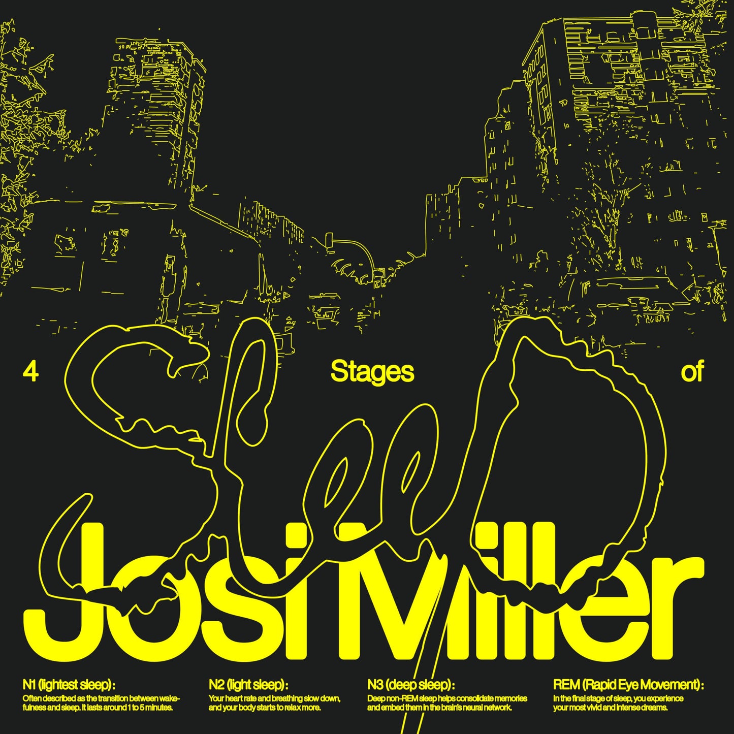 4 STAGES OF SLEEP (YELLOW VINYL LP)
