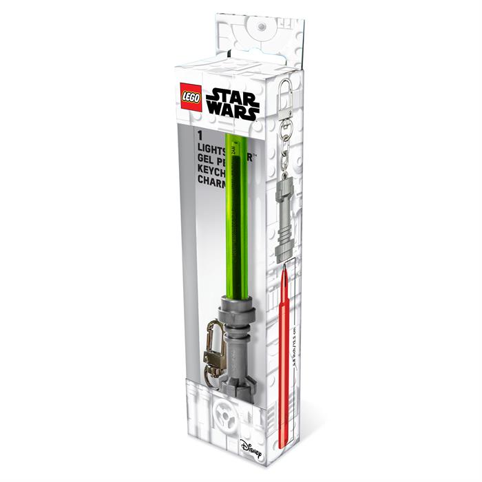 LEGO Star Wars Lightsaber Gel Pen with Clip - Lime