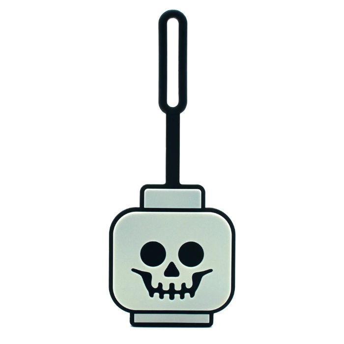 LEGO Minifigures Bag Tag - Skeleton Head Glow in the Dark