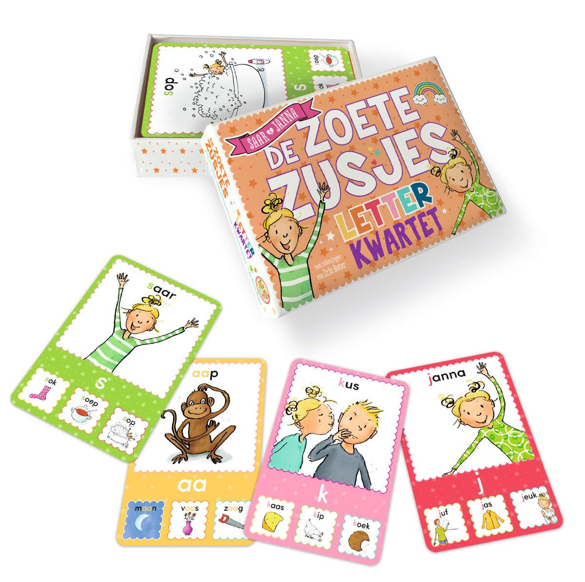 Centraal Boekhuis - De Zoete Zusjes Letterkwartet