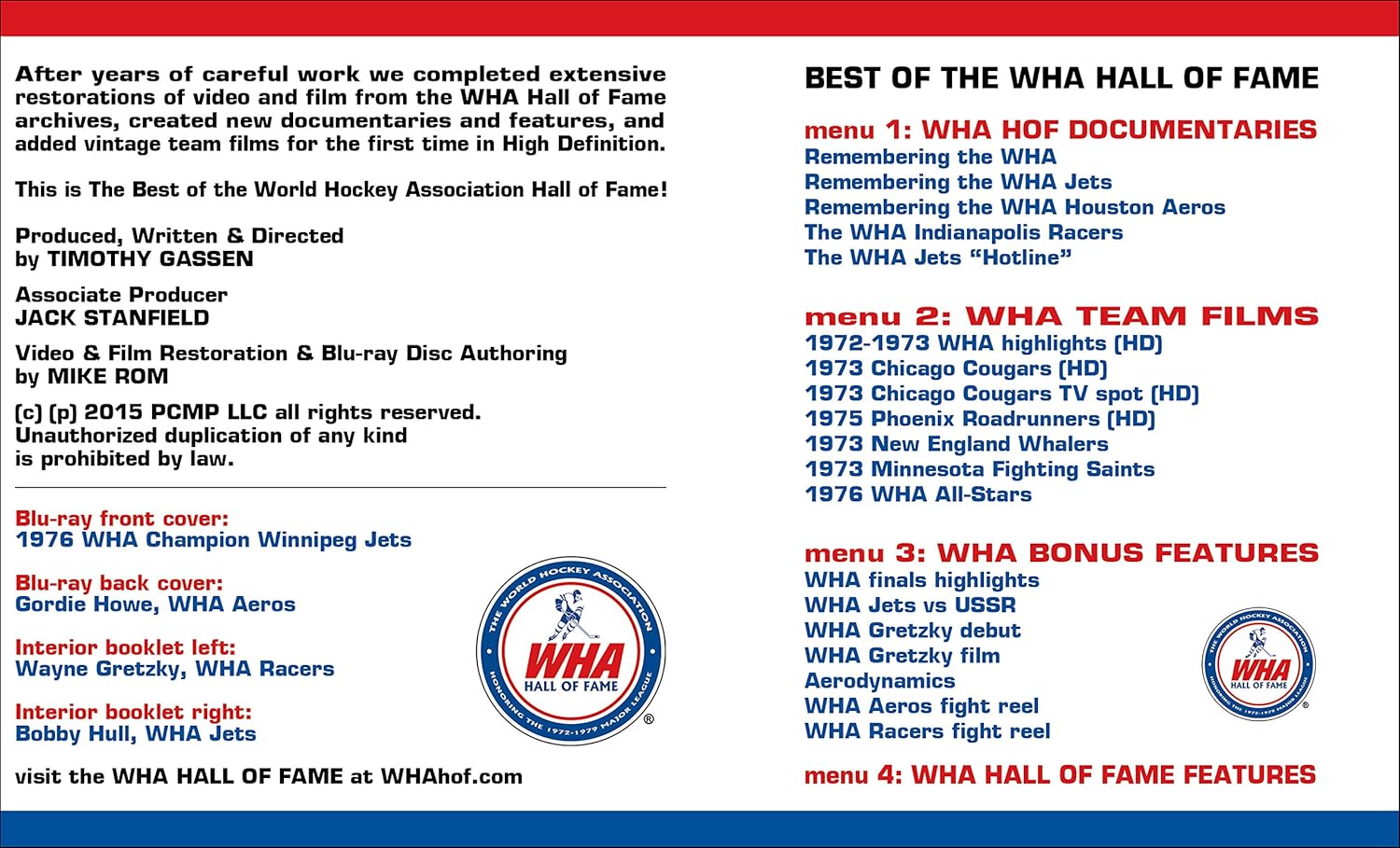 Wayne Gretzky-Best Of The World Hockey Association