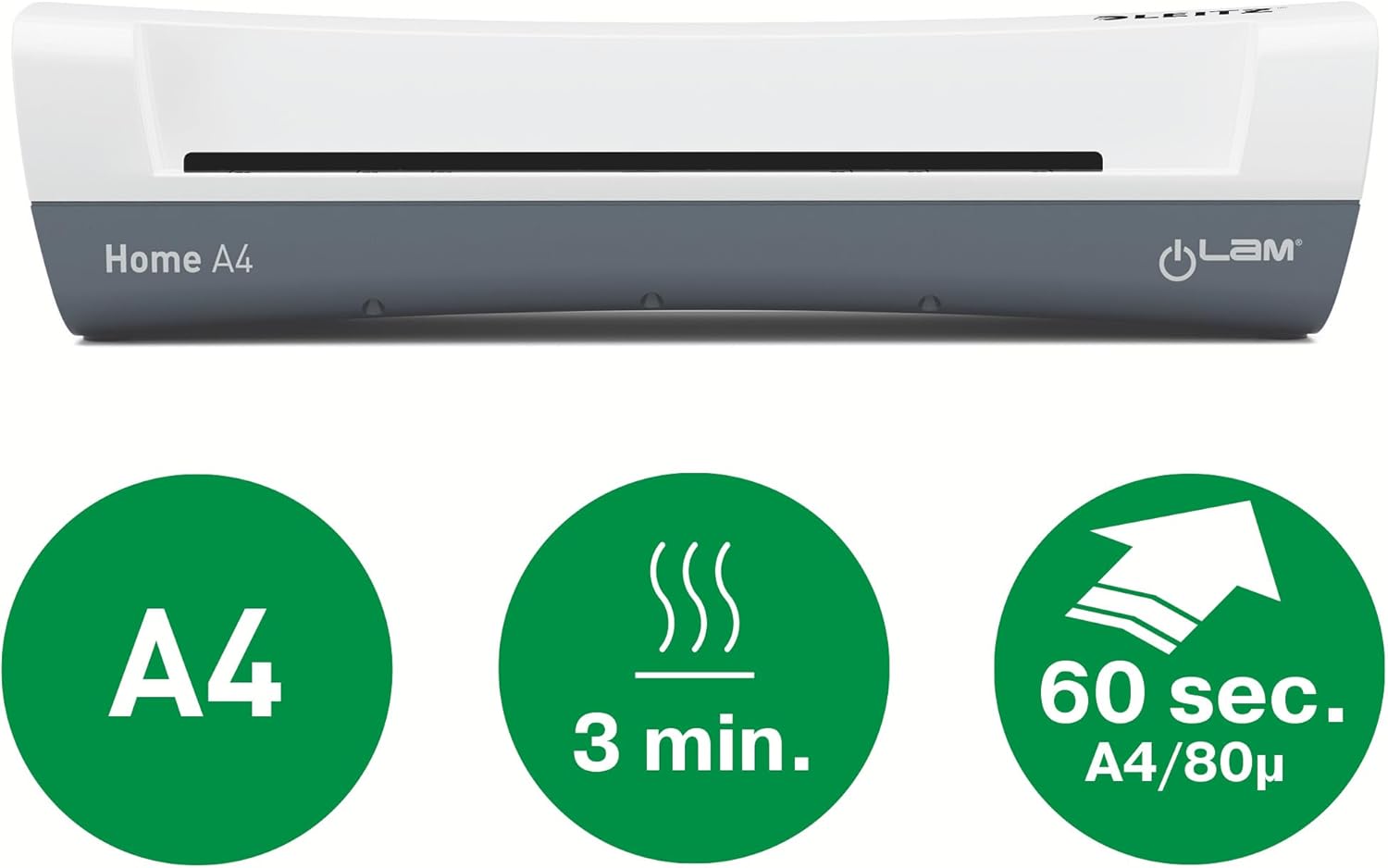 Leitz - Laminator Ilam Home A4 White