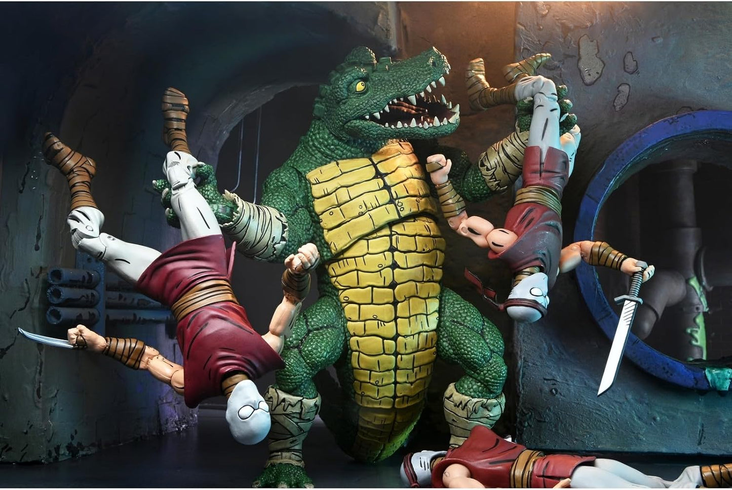 Leatherhead Deluxe Scale Action Figure 22cm Teenage Mutant Ninja Turtles Mirage Comics