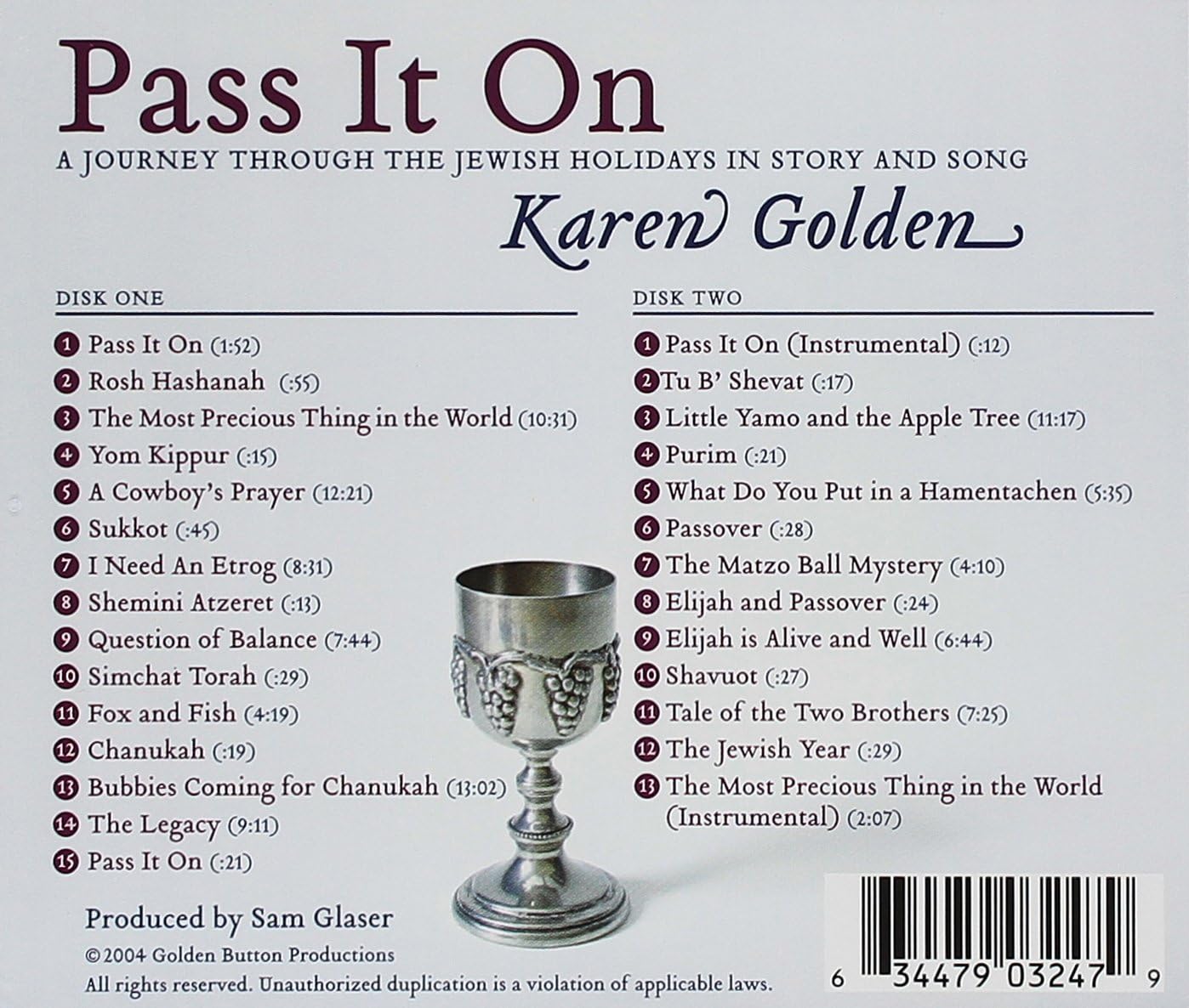 Pass It on: Journey Through the Jewish Holidays in