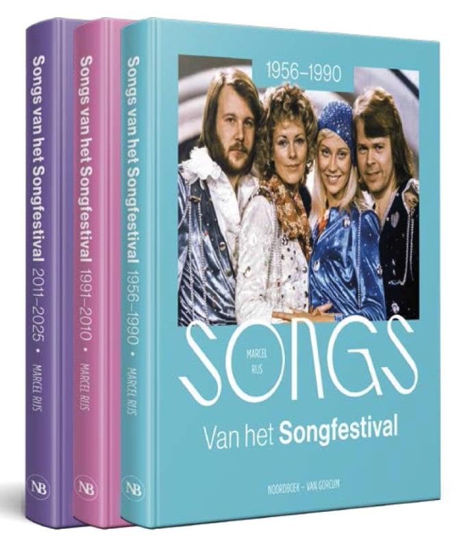 Alle songs van het Songfestival (set van 3