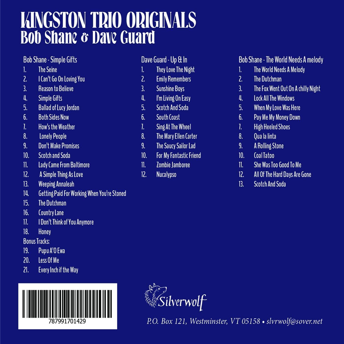 Kingston Trio Originals