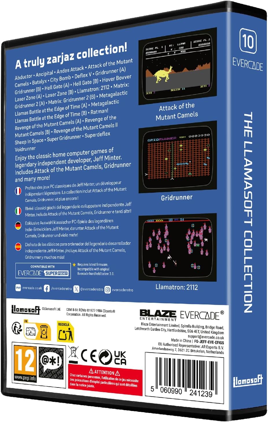 Blaze Evercade The Llamasoft Collection