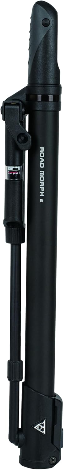 Topeak Morph Road Bicycle Tyre Pump with Analogue Pressure Gauge