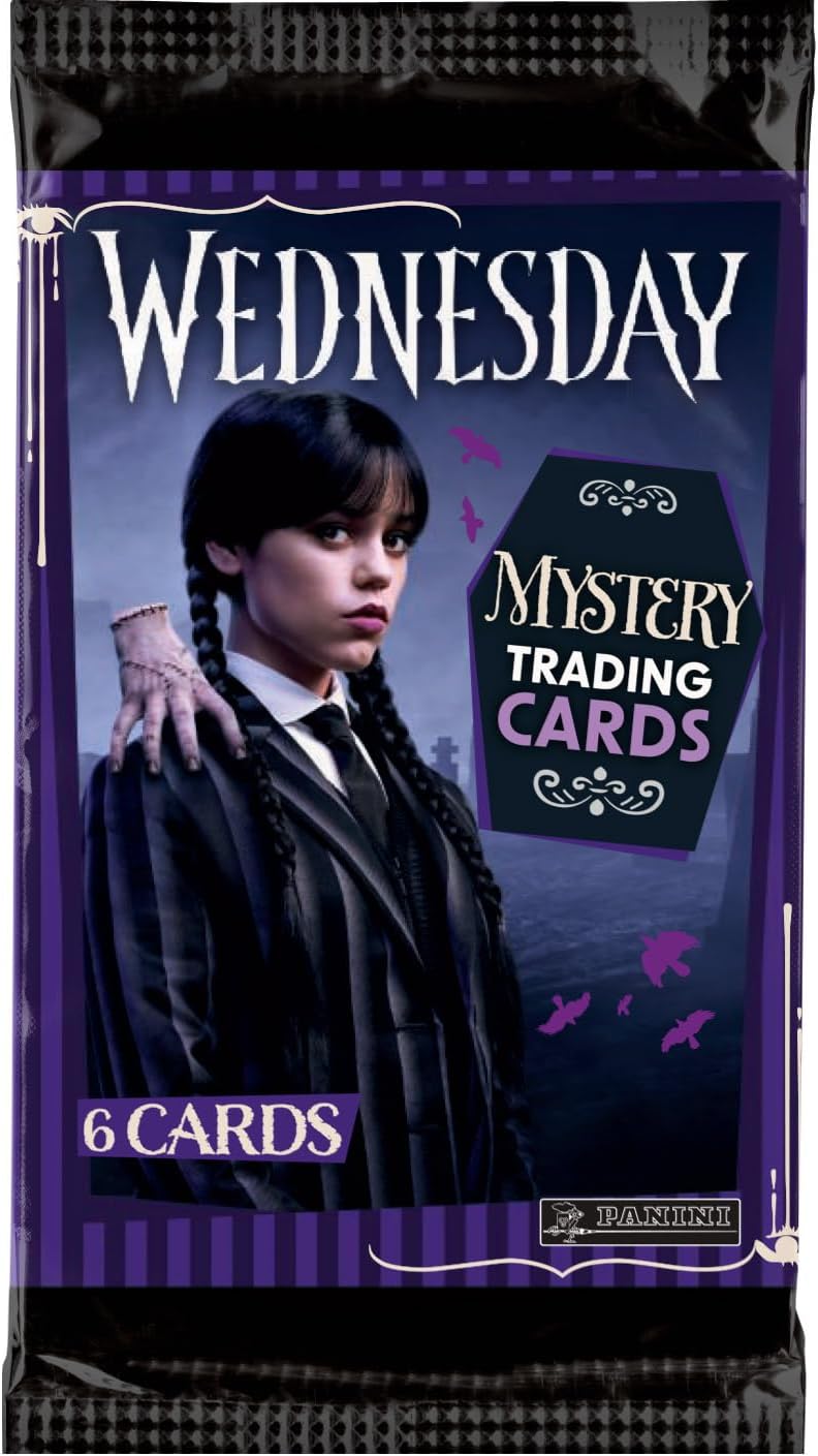Wednesday Trading Cards Flow Pack Box (2