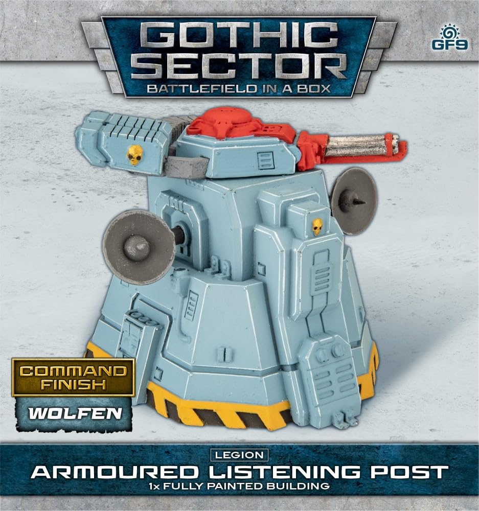 Gale Force Nine Battlefield in a Box: Gothic Sector Legion: Armoured Listening Post Figure