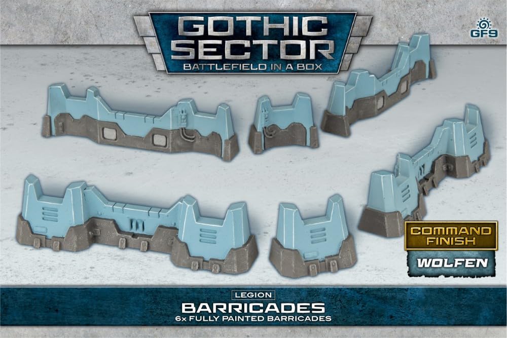 Gale Force Nine Battlefield in a Box: Gothic Sector Legion: Defensive Walls Figure