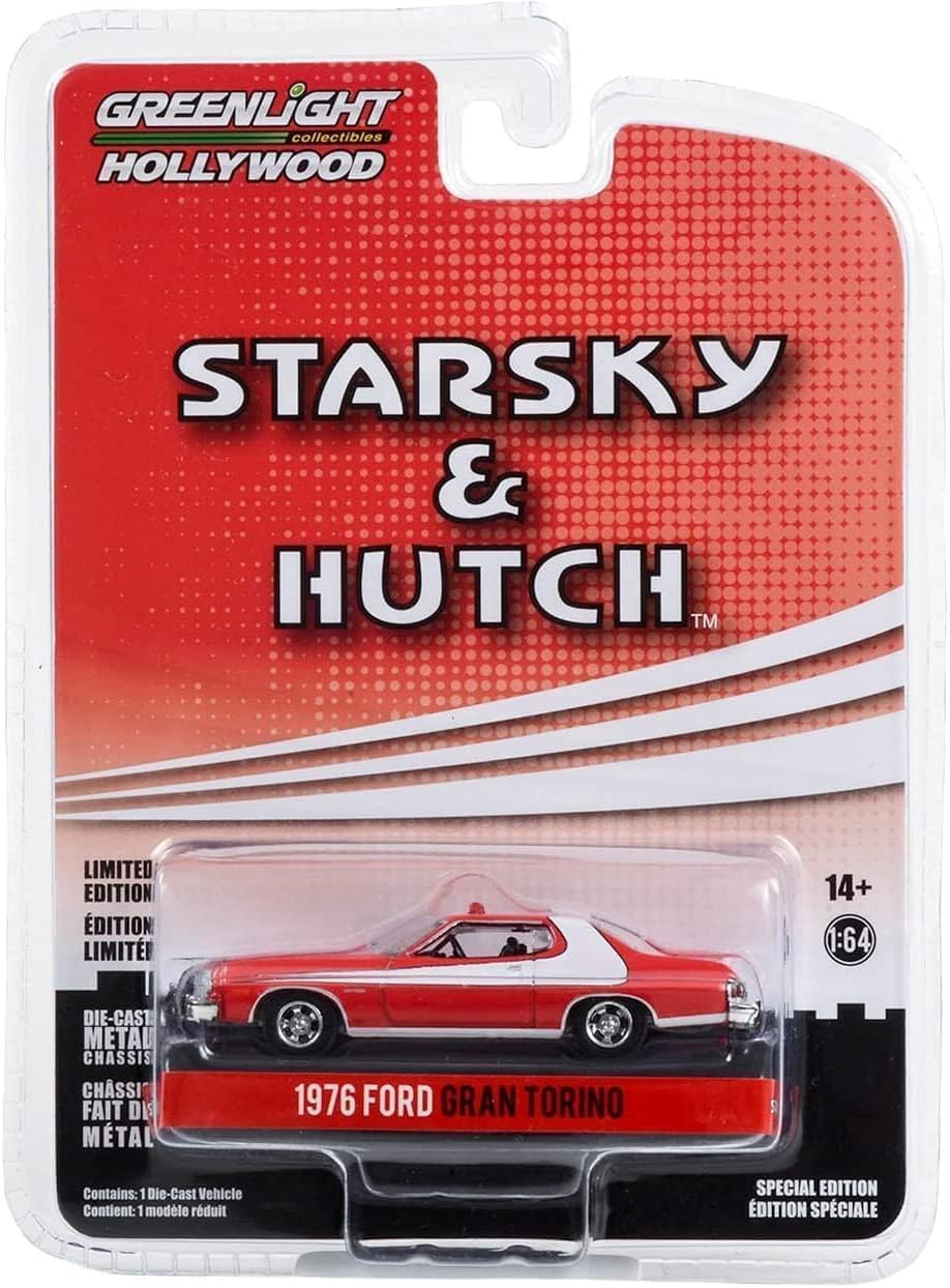 Greenlight Collectibles - 1/64 Starsky And Hutch (TV Series 1975-79) - 1976 Ford Gran Torino /Toys