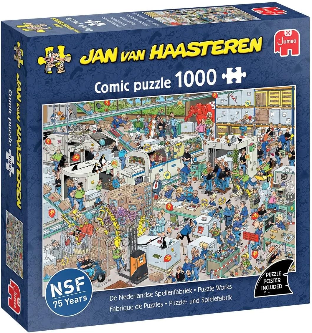 Jumbo - Jan van Haasteren Legpuzzel - De Nederlandse Spellenfabriek - 1000st.