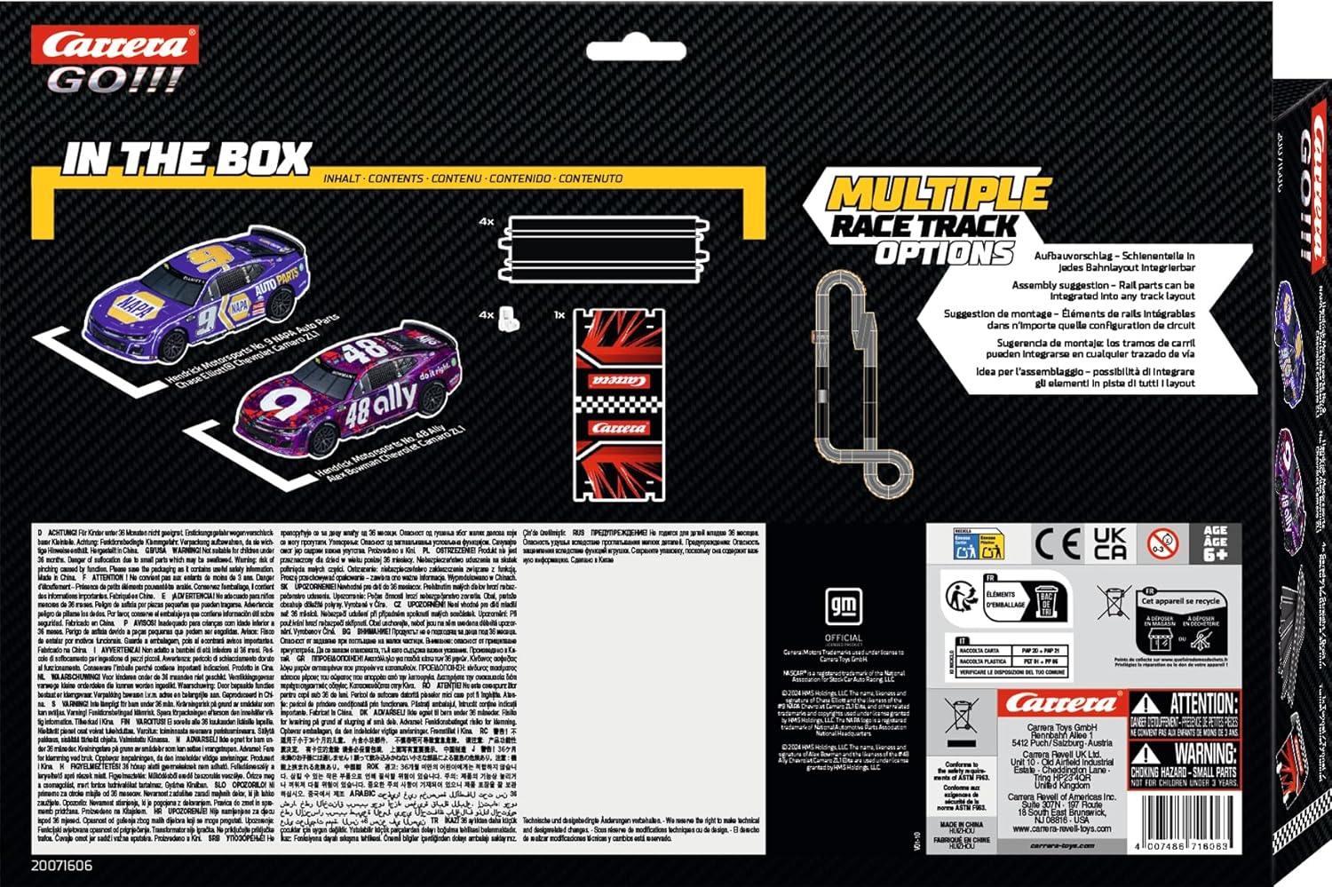 Carrera - Carrera GO!!! Nascar Racer Uitbreidingsset 1:43