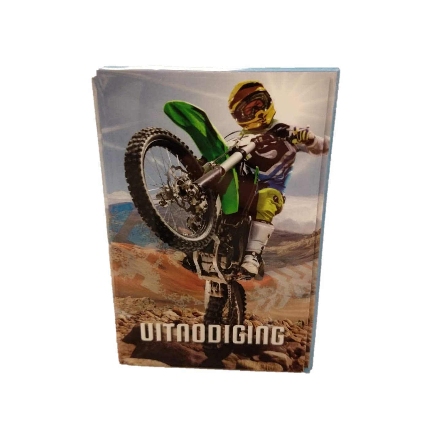 Uitnodigingen Motorcross 6st.