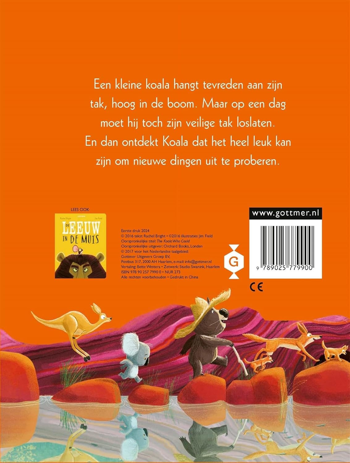 Gottmer Uitgevers Groep - Kartonboekje Laat maar los Koala