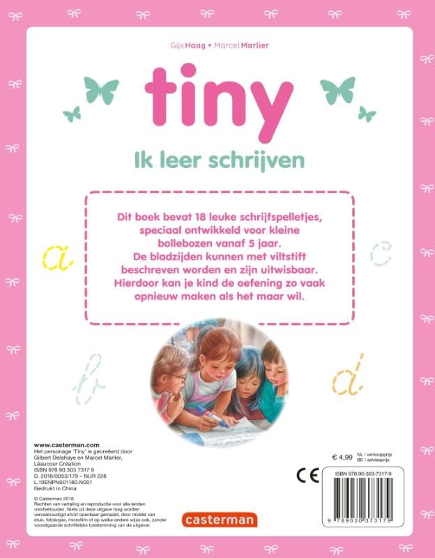 Standaard Uitgeverij - Tiny - Ik leer schrijven 5+