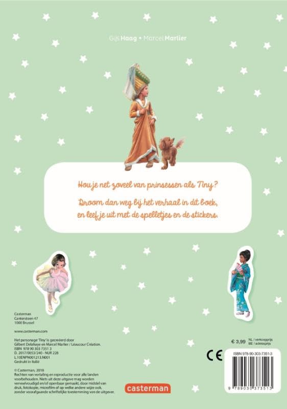 Standaard Uitgeverij - Tiny Stickerboek - Prinsessen