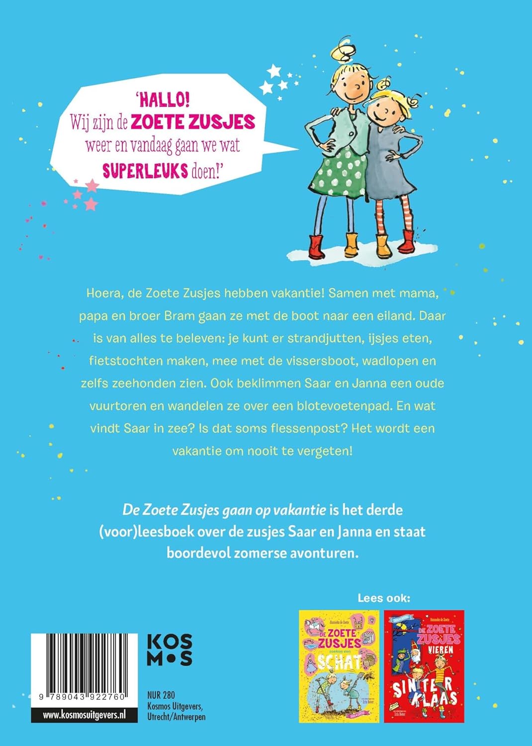 Centraal Boekhuis - De Zoete Zusjes gaan op vakantie