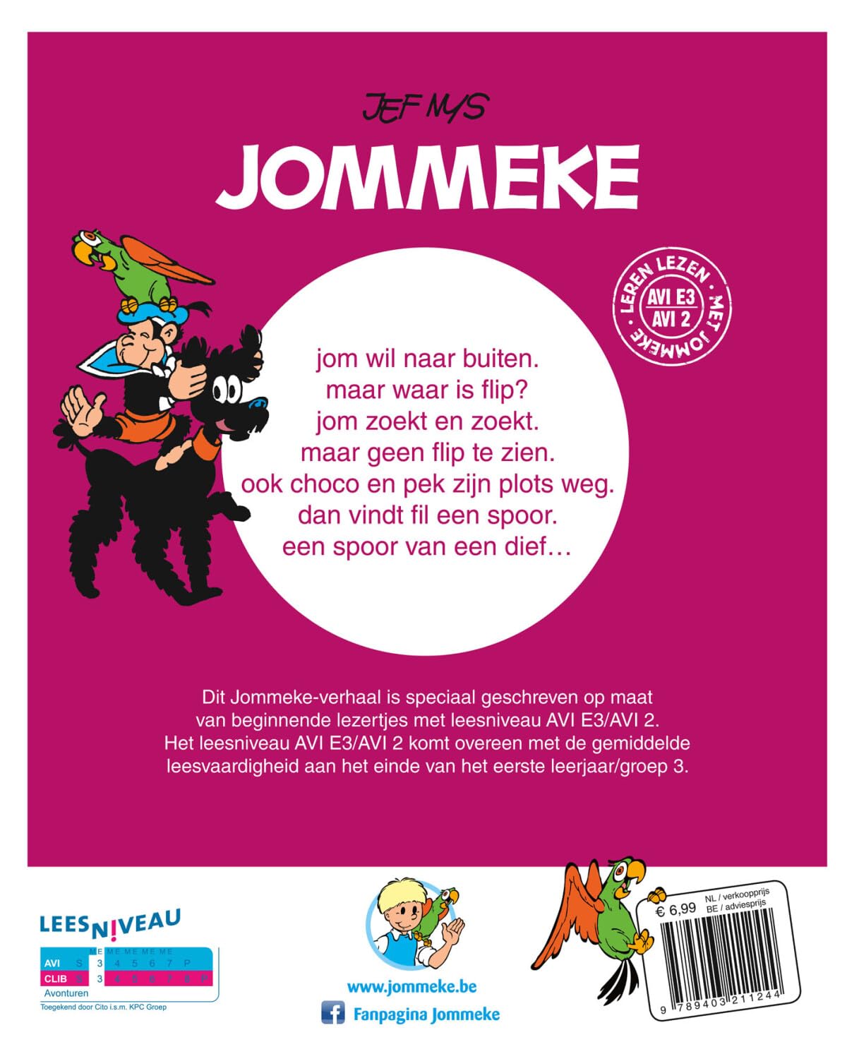 Standaard Uitgeverij - Jommeke - Waar Zijn de Dieren? - AVI E3